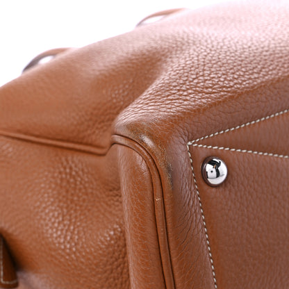 Hermes Taurillon Clemence Victoria II 35 Gold 10 of 21