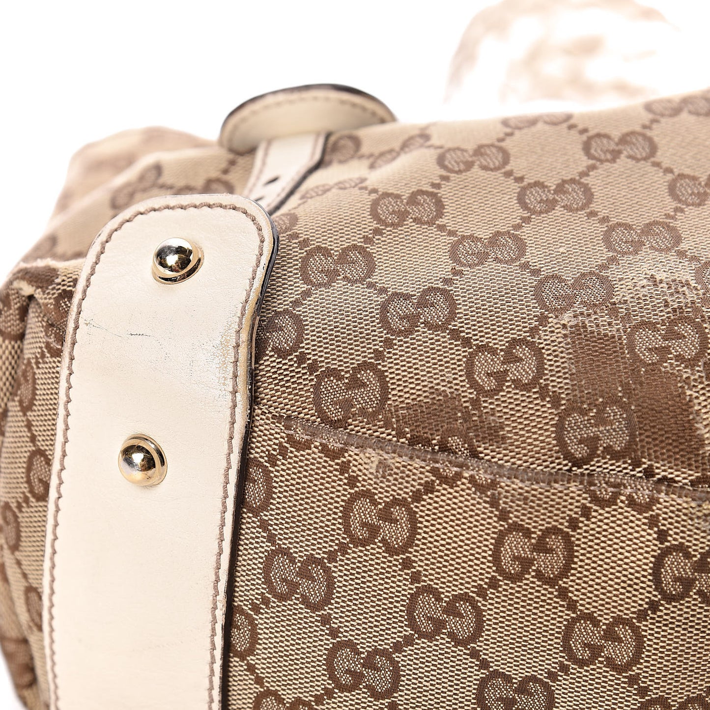 Monogram Small Pelham Shoulder Bag Off White