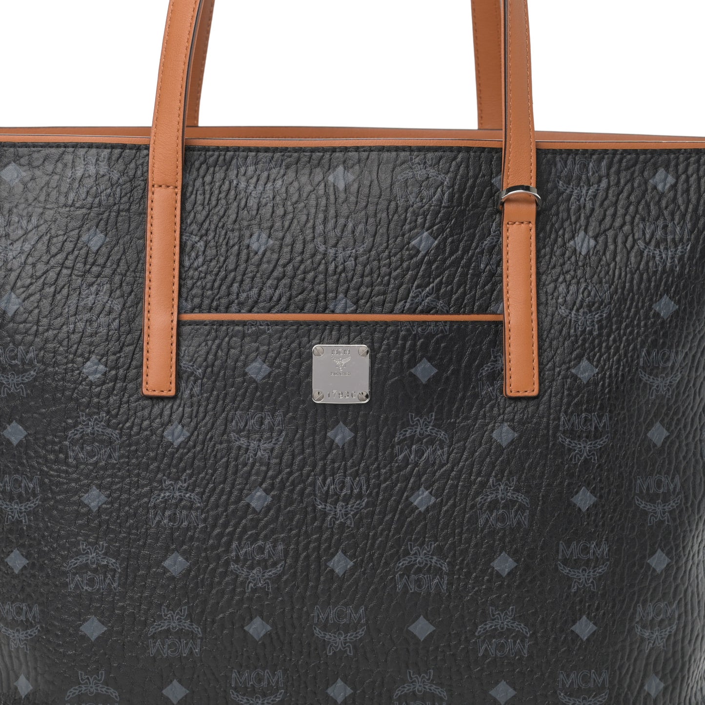 Visetos Medium Anya Shopper Tote Black