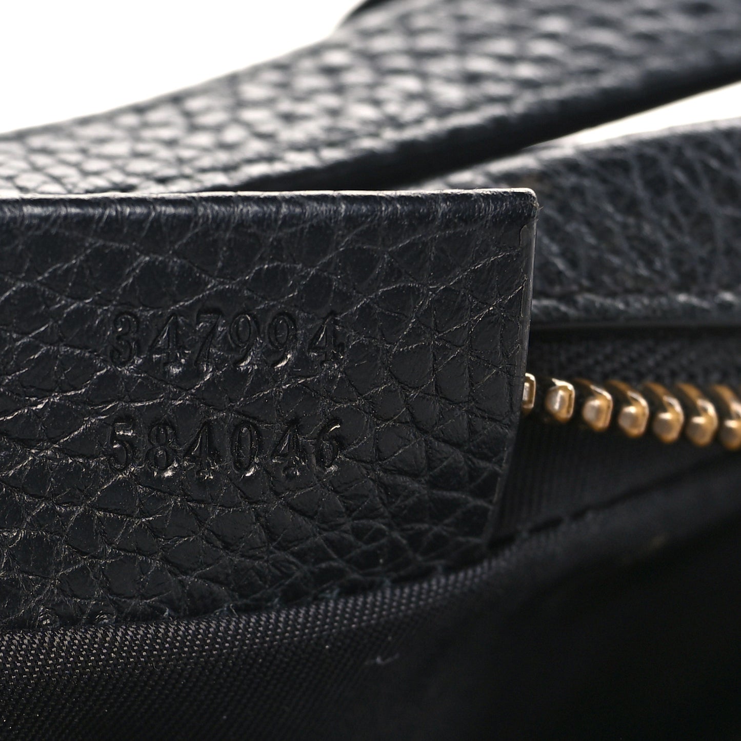 Pebbled Calfskin Mini Soho Disco Bag Black