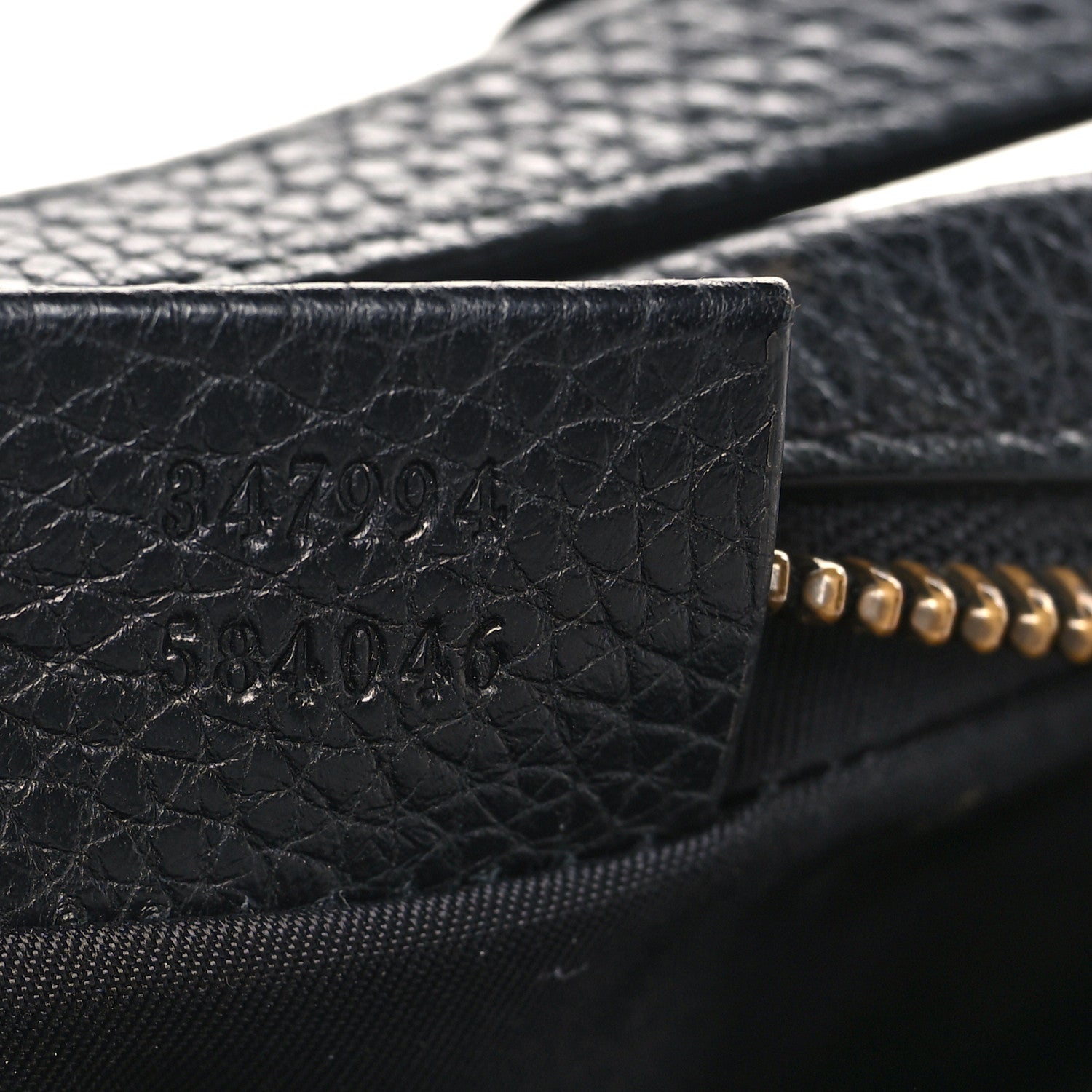 Gucci Pebbled Calfskin Mini Soho Disco Bag Black 6 of 9