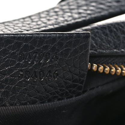 Gucci Pebbled Calfskin Mini Soho Disco Bag Black 6 of 9