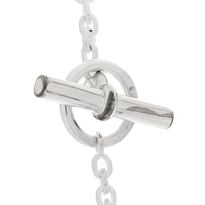 Hermes Sterling Silver Farandole Necklace 160 5 of 6