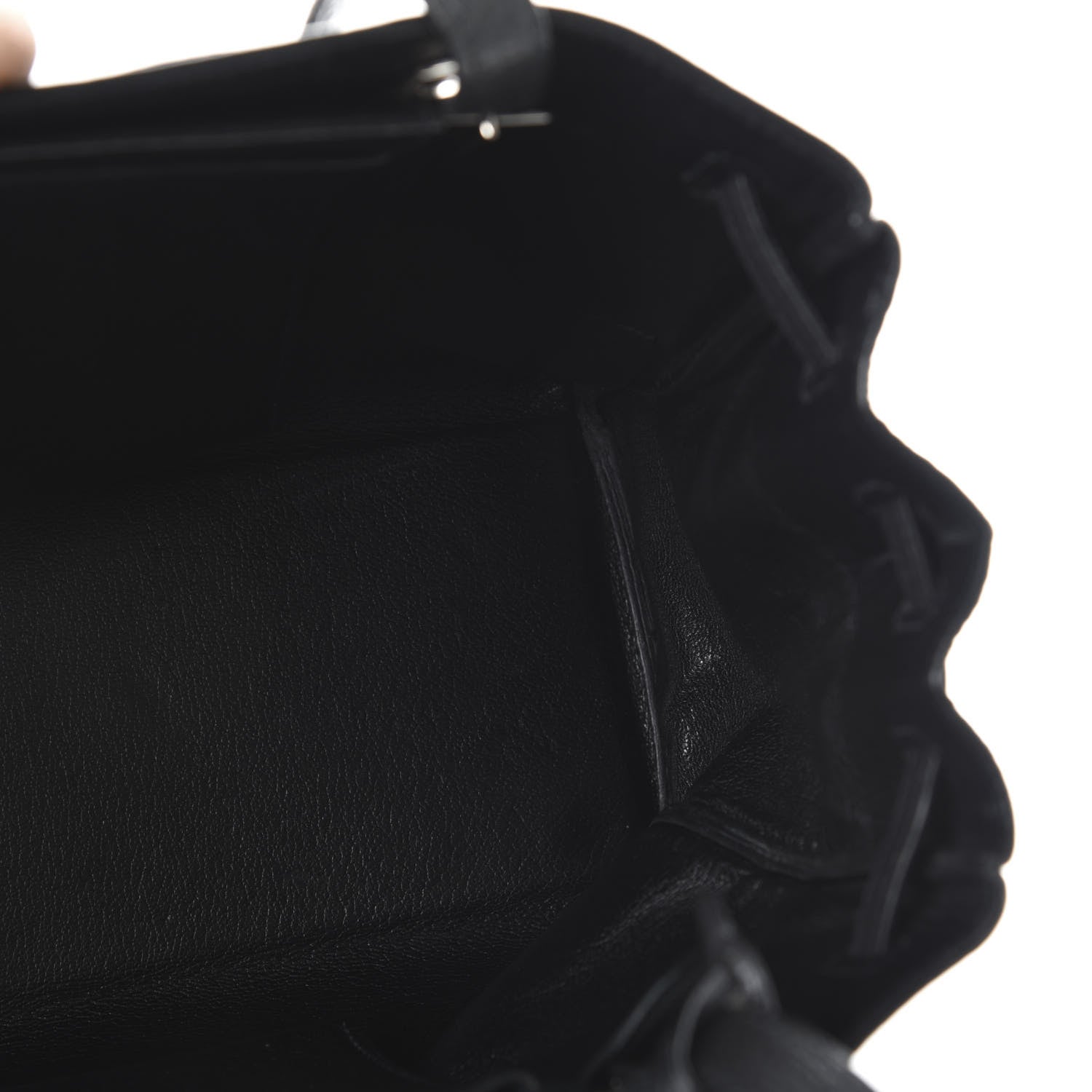 Hermes Taurillon Clemence Cabana Tote Black 5 of 13