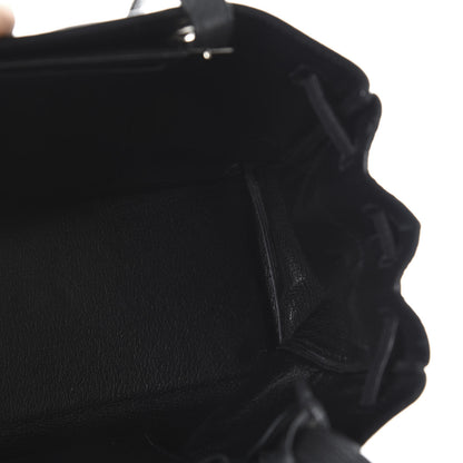 Hermes Taurillon Clemence Cabana Tote Black 5 of 13