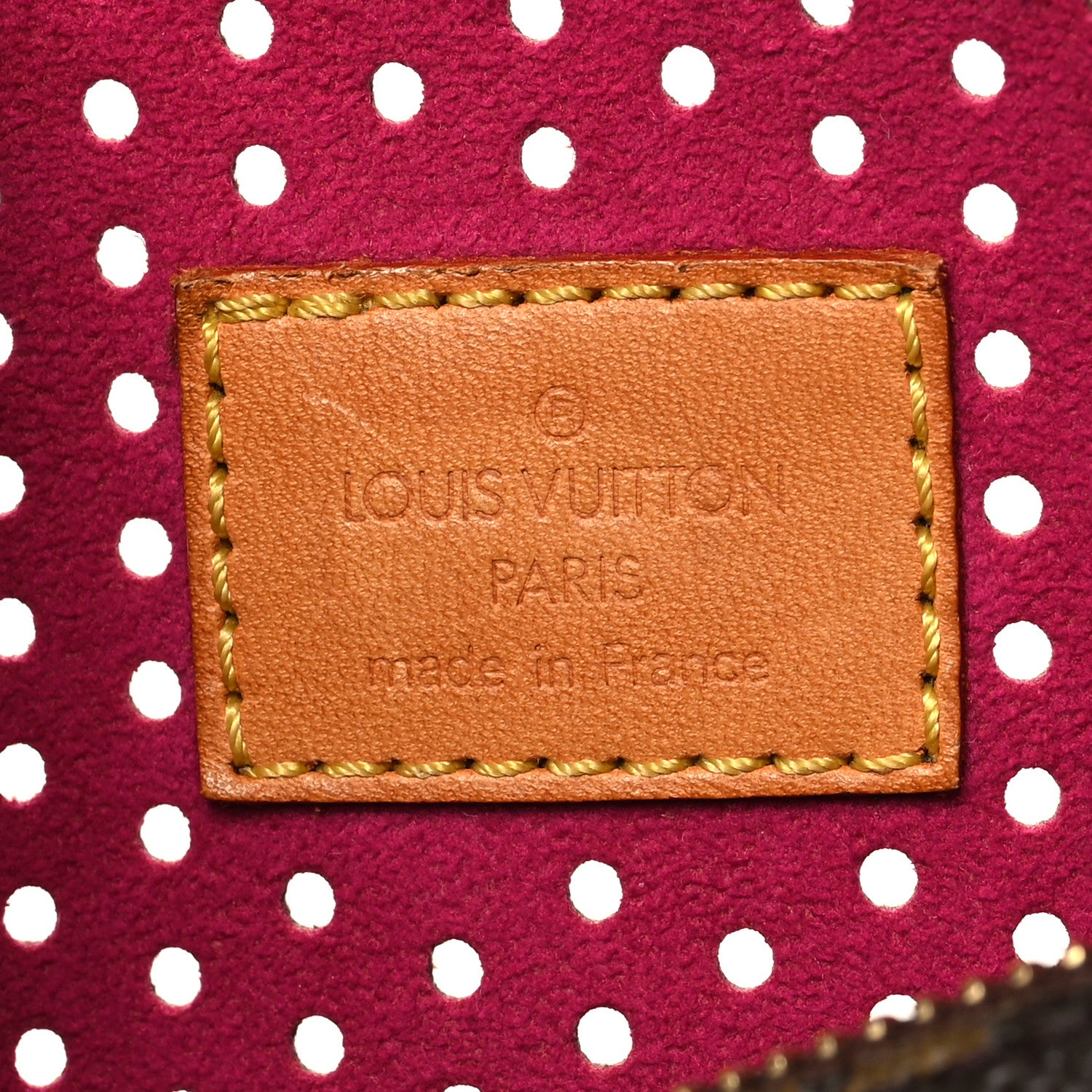 Louis Vuitton Monogram Perforated Speedy 30 Fuchsia 6 of 14