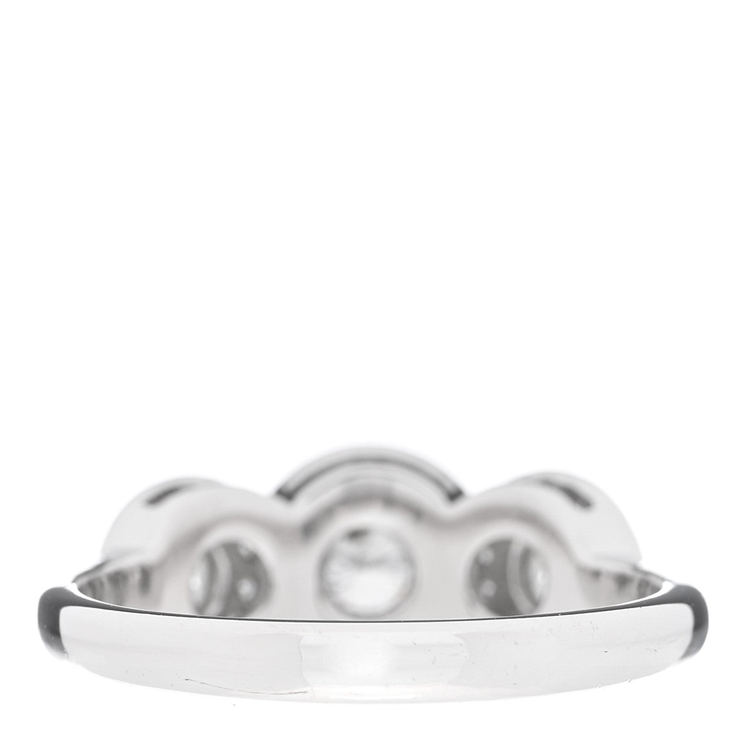 Tiffany Platinum Diamond Circlet Ring 53 6.5 3 of 4