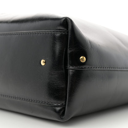 Chloe Shiny Calfskin Small Marcie Hobo Bag Black 10 of 10