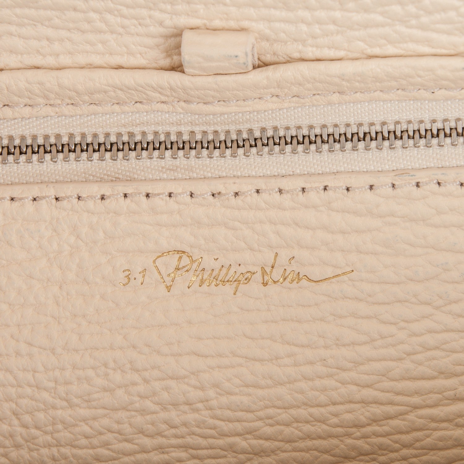 3.1 Phillip Lim 3.1 Textured Calfskin Medium Pashli Satchel Milk 6 of 7