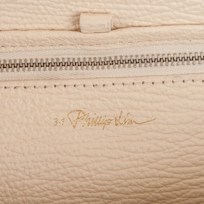 3.1 Phillip Lim 3.1 Textured Calfskin Medium Pashli Satchel Milk 6 of 7