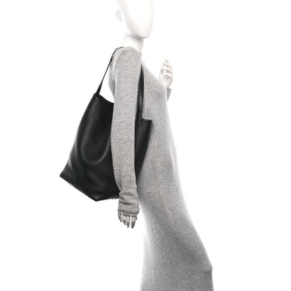 The Row Grained Calfskin Large N/S Park Tote Black 2 of 9