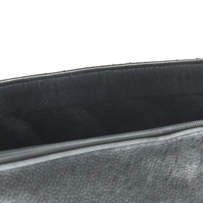 Chanel Caviar Quilted Jumbo Single Flap Black 9 of 16
