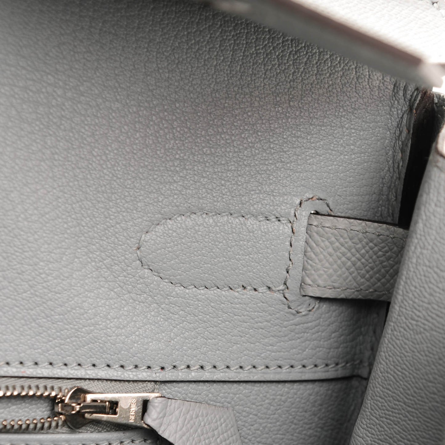 Epsom Birkin 35 Bleu Glacier