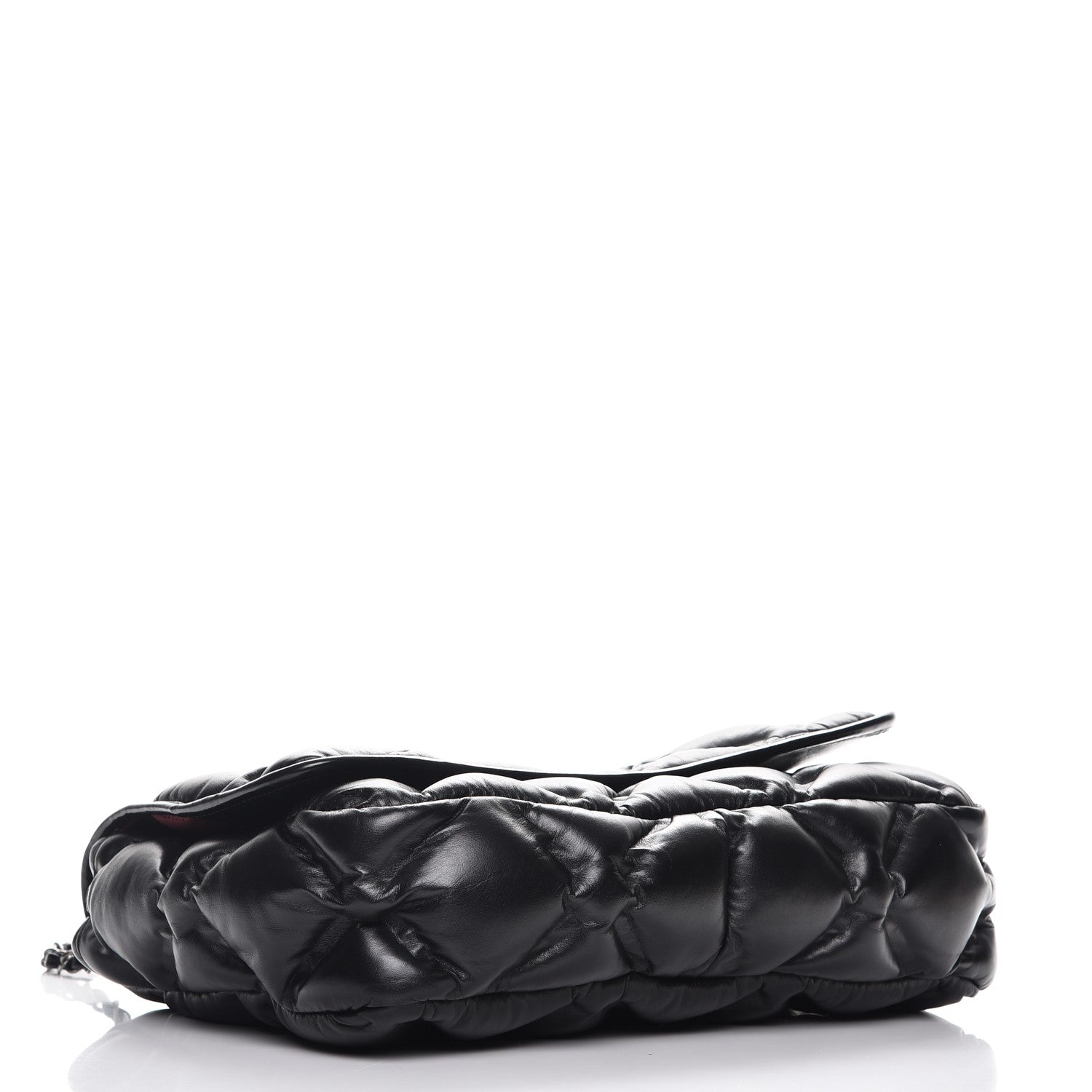 Chanel Calfskin Quilted Large Chesterfield Flap Black 4 of 10
