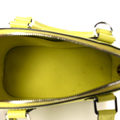 Louis Vuitton Epi Jacquard Alma BB Yellow Citron 5 of 11