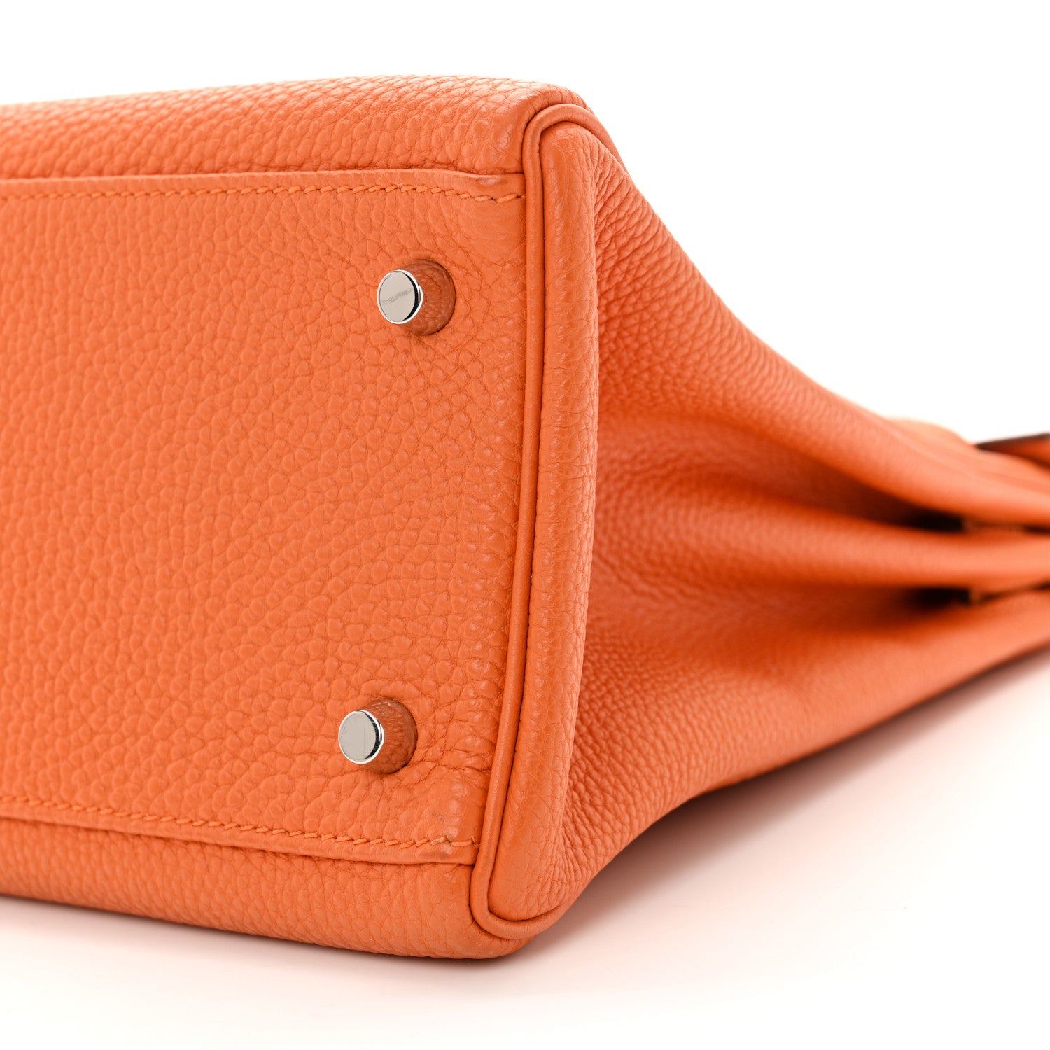 Hermes Togo Kelly Retourne 28 Orange 10 of 12
