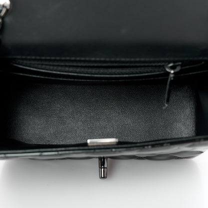 Chanel Patent Calfskin Quilted Mini Square Flap So Black 5 of 11