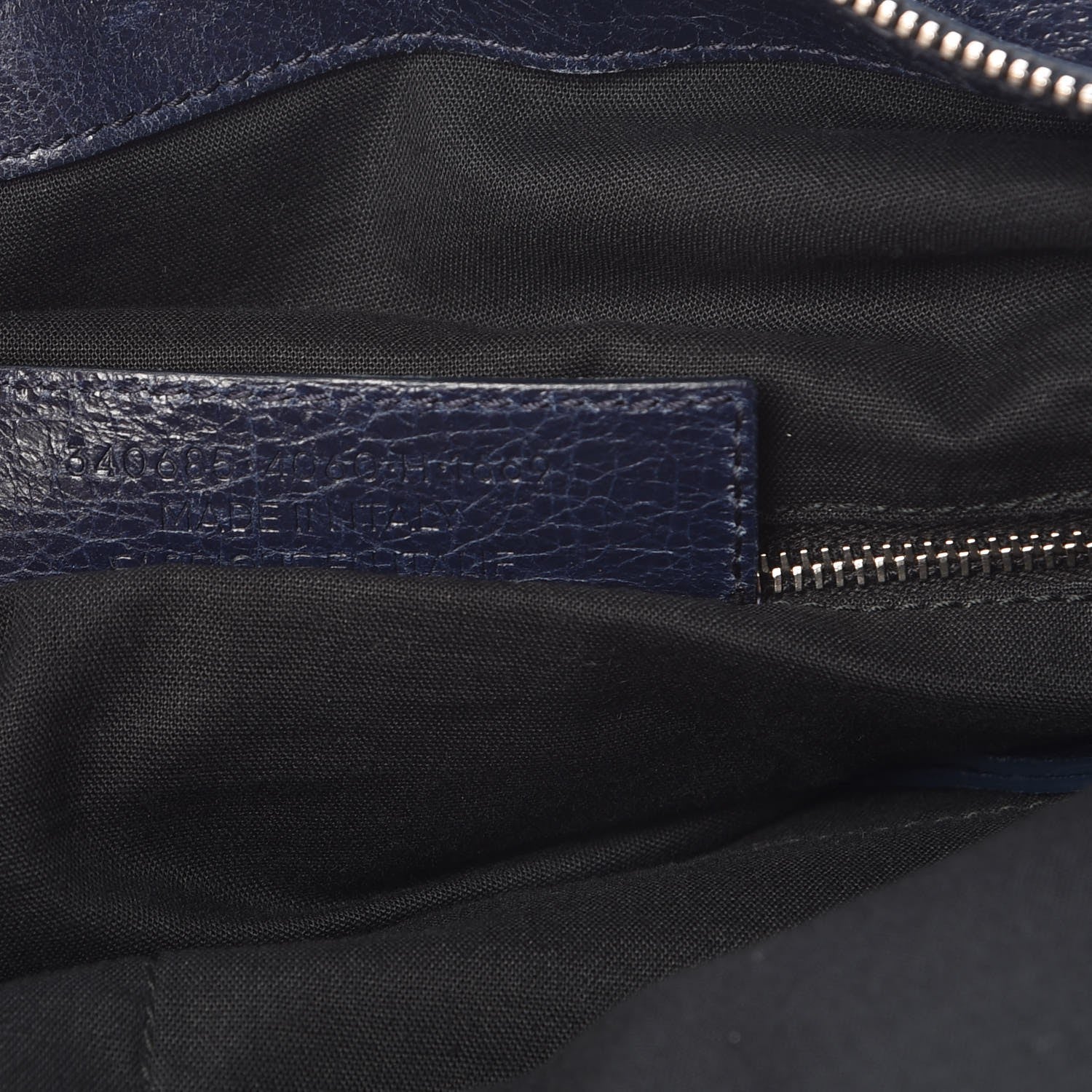 Balenciaga Agneau Classic Silver Hardware S Squash Boston Bleu Nuit Dark Sea 7 of 8