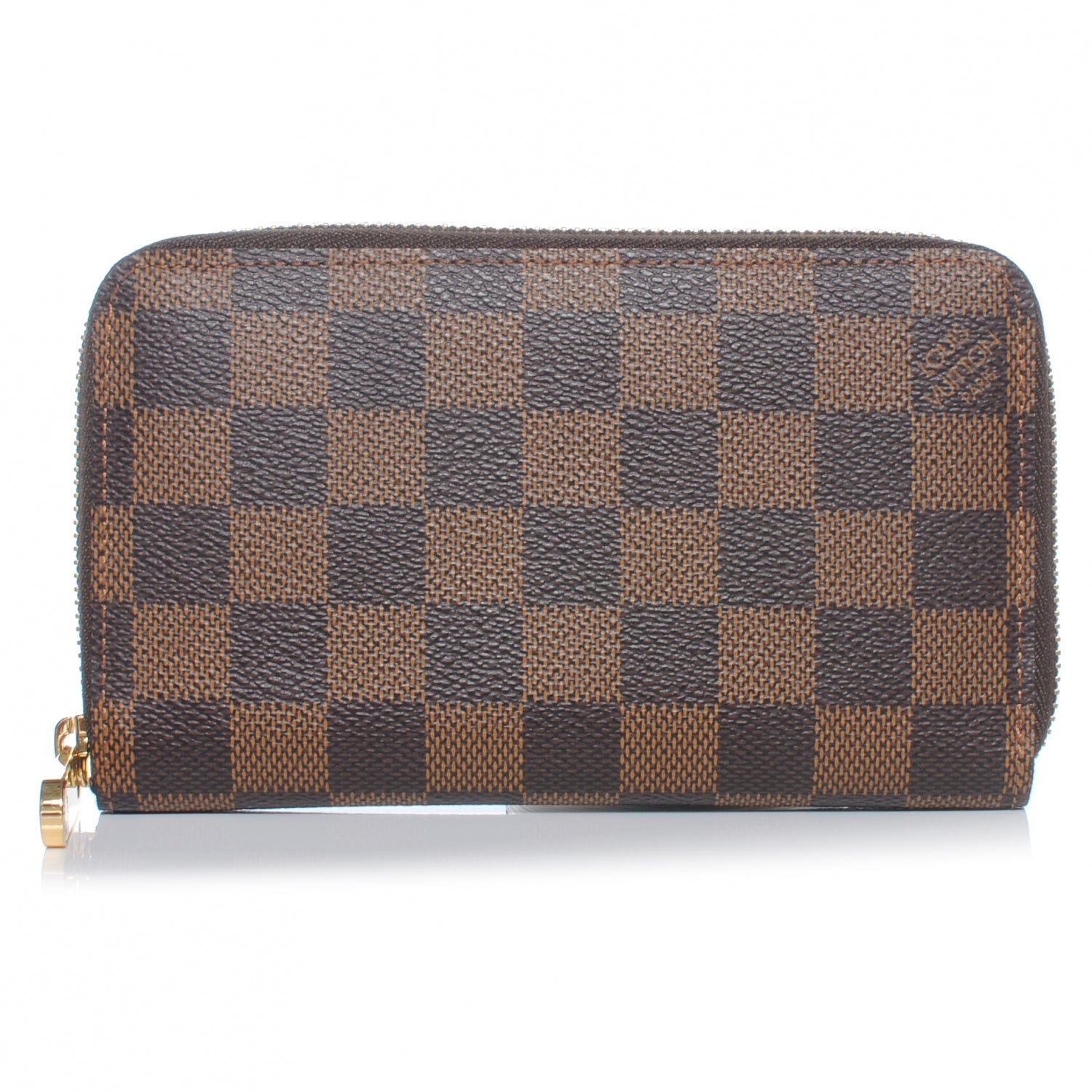 Louis Vuitton Damier Ebene Zippy Compact Wallet 1 of 8