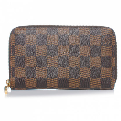 Louis Vuitton Damier Ebene Zippy Compact Wallet 1 of 8