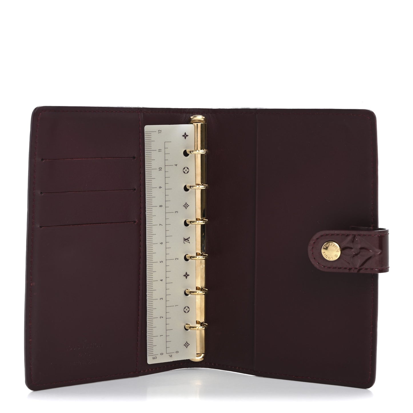 Vernis Small Ring Agenda Cover Amarante