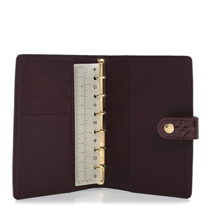 Louis Vuitton Vernis Small Ring Agenda Cover Amarante 5 of 13