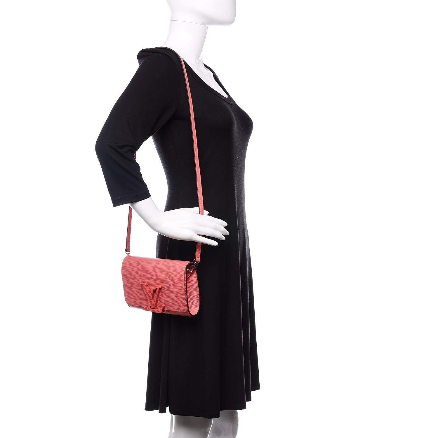 Louis Vuitton Epi Louise Strap PM Corail 2 of 10