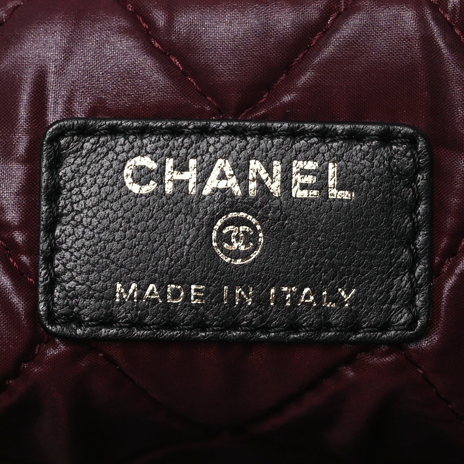 Chanel Lambskin Quilted CC Beauty Clutch Black 7 of 15