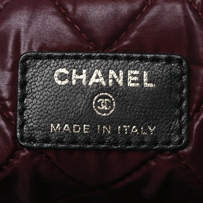 Chanel Lambskin Quilted CC Beauty Clutch Black 7 of 15