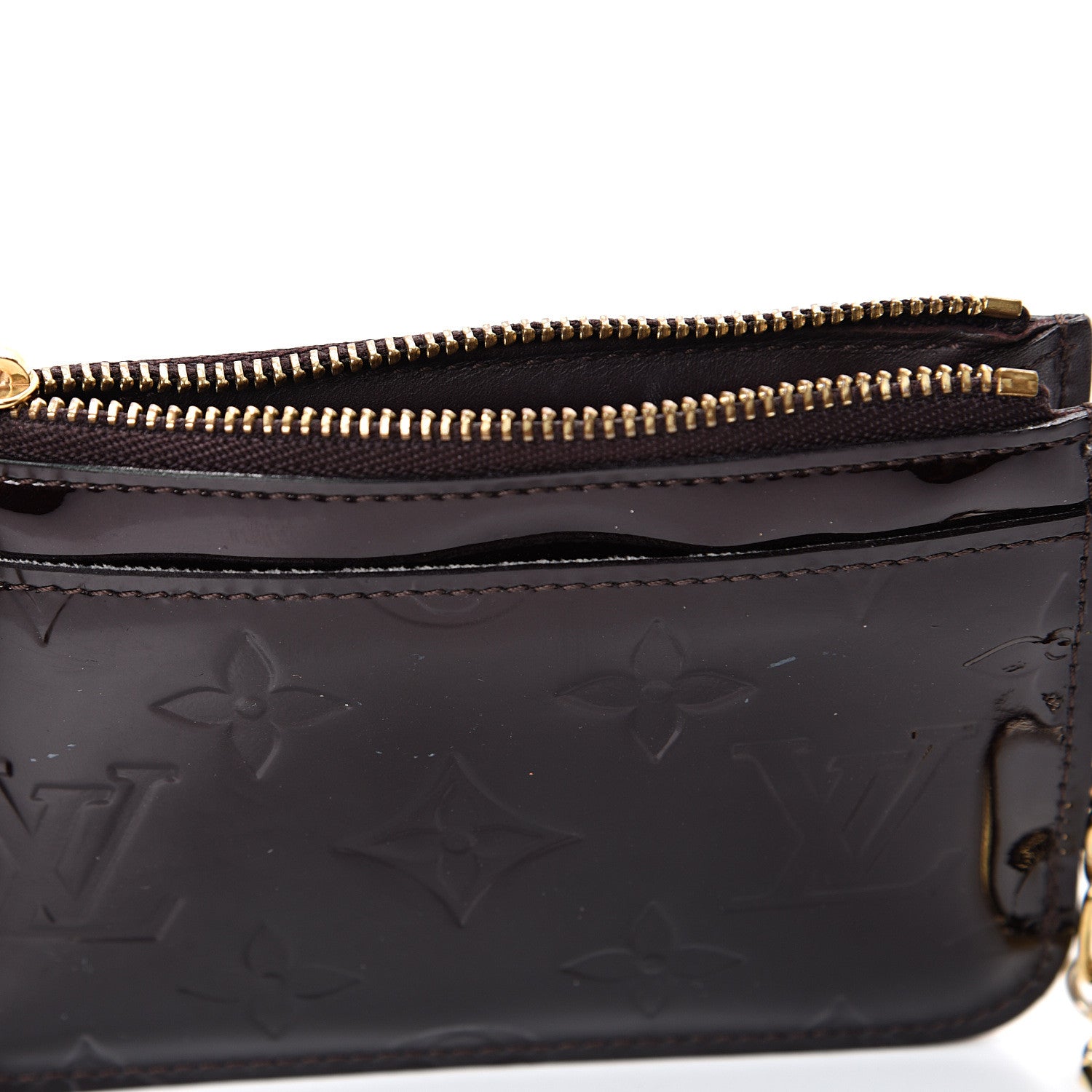 Louis Vuitton Vernis Key Pouch Amarante 7 of 8