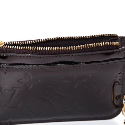 Louis Vuitton Vernis Key Pouch Amarante 7 of 8