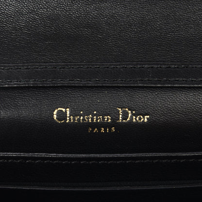 Christian Dior Lambskin Baby Diorama Flap Bag Black 6 of 8