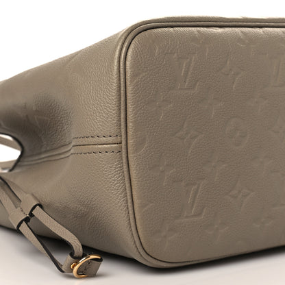 Louis Vuitton Empreinte Monogram Giant Neverfull MM Tourterelle 9 of 10