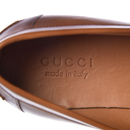 Gucci Calfskin Mens Interlocking G Loafers 8 Cuir 7 of 10