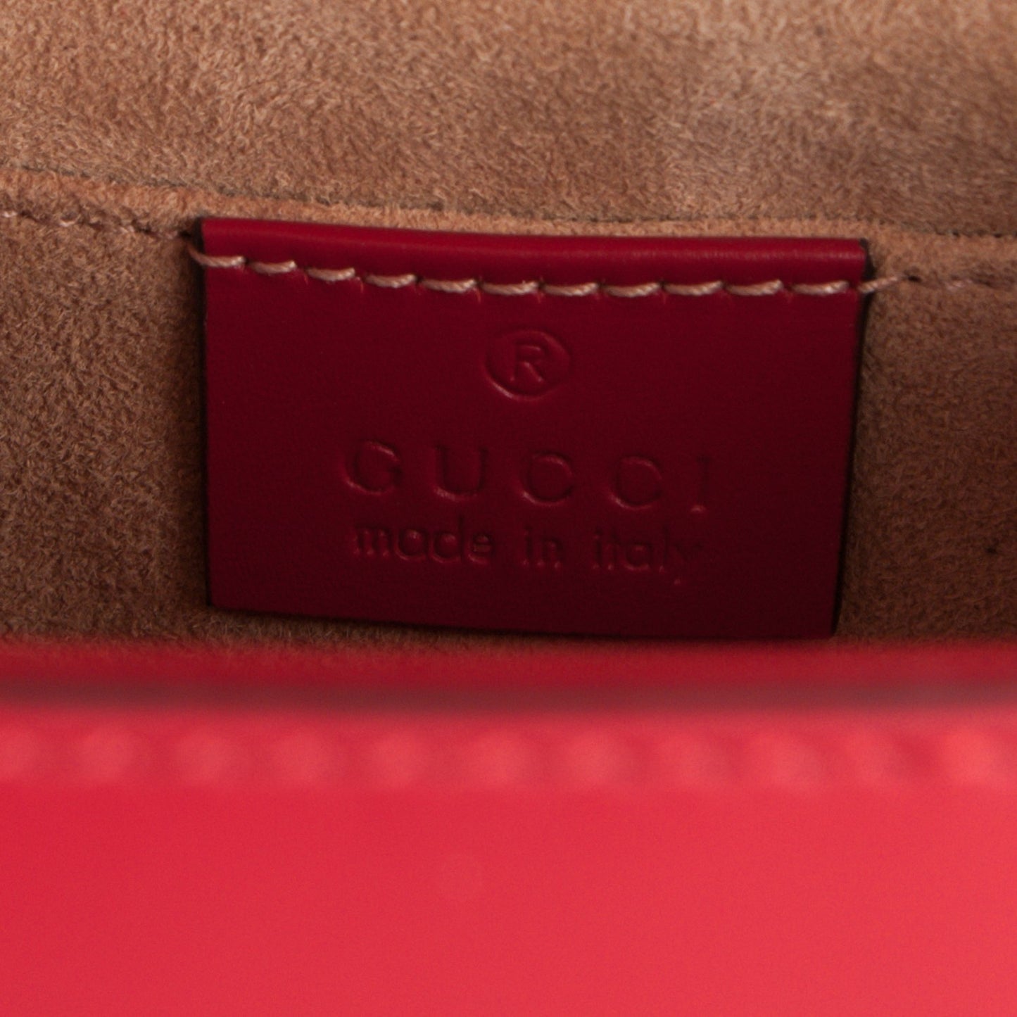 Calfskin Mini Sylvie Top Handle Bag Hibiscus Red