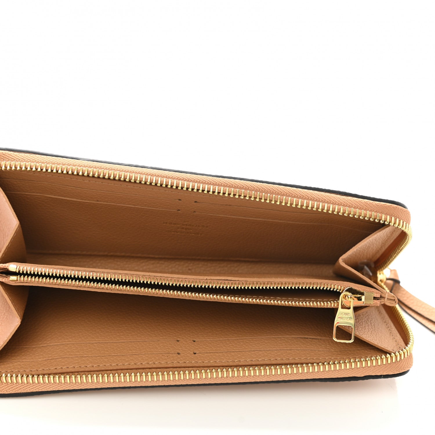 Louis Vuitton Empreinte Monogram Giant Clemence Wallet Arizona Creme 5 of 7