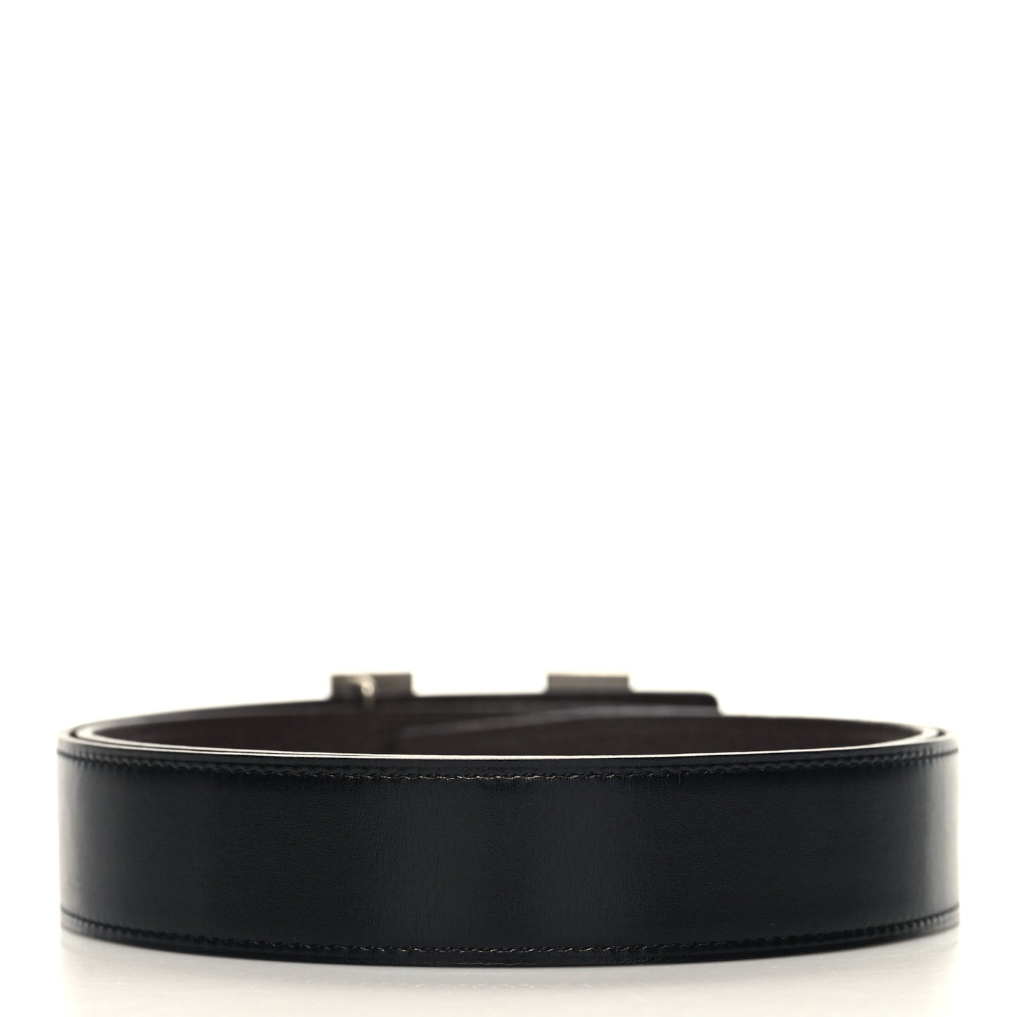 Box Togo 32mm Martelee H Belt 85 Black Chocolate