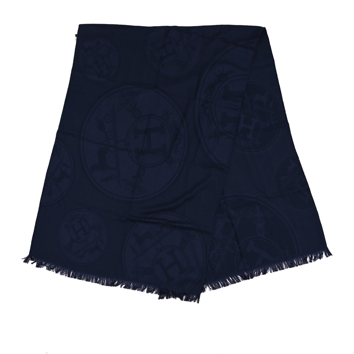 Cashmere Silk New Libris Stole Bleu De Chine
