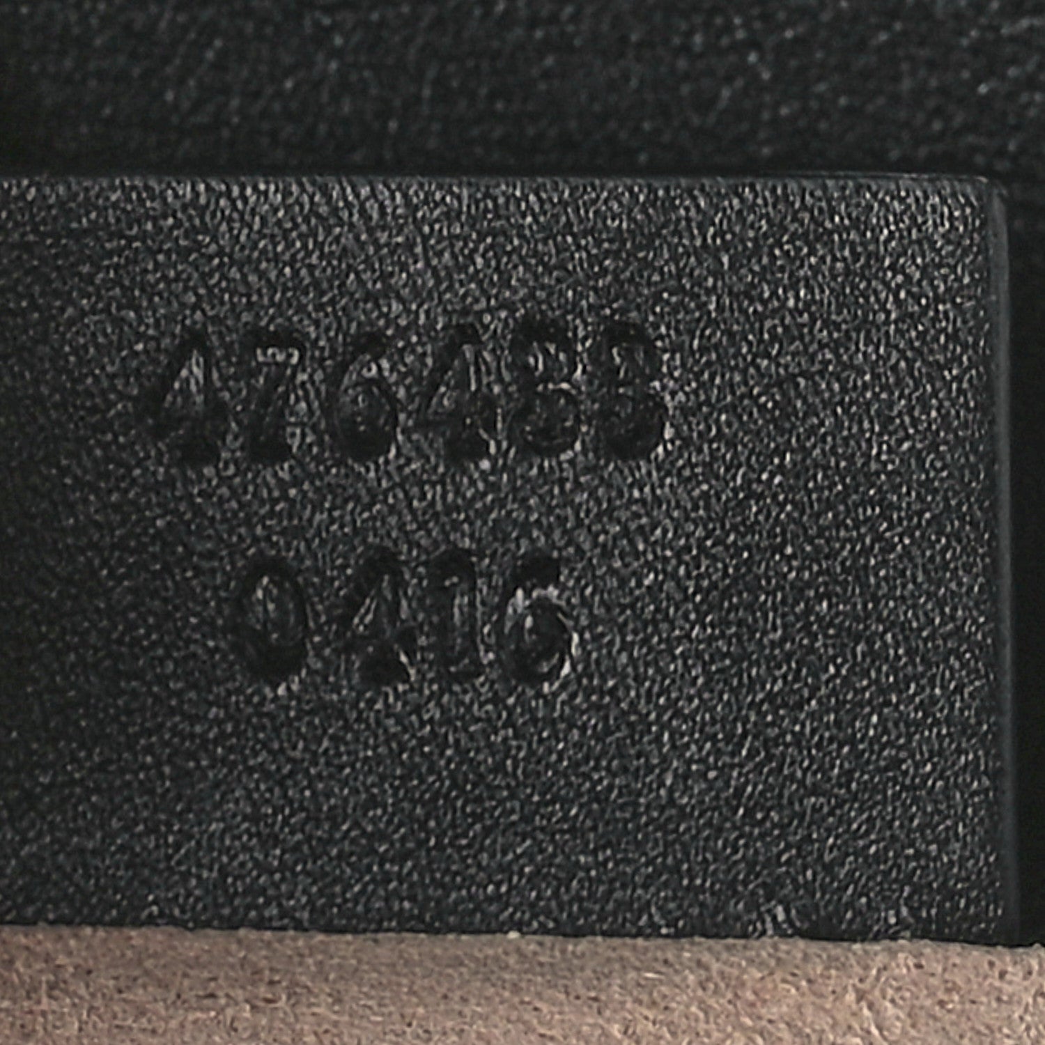 Gucci Calfskin Matelasse Super Mini GG Marmont Shoulder Bag Black 7 of 12