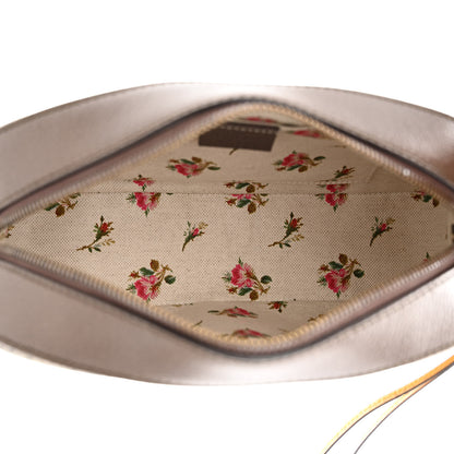 Gucci GG Supreme Monogram Web Neo Vintage Shoulder Bag Beige New Acero Crop 5 of 12