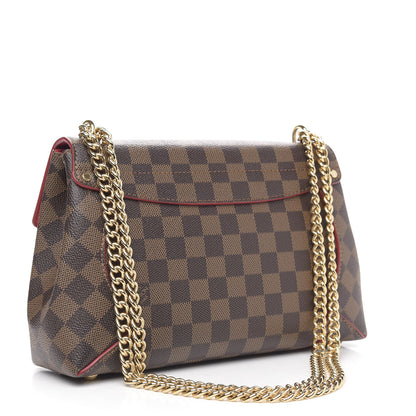 Louis Vuitton Damier Ebene Caissa Clutch Cherry 3 of 11