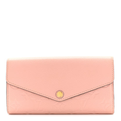 Louis Vuitton Empreinte Sarah Wallet NM Rose Poudre 1 of 10