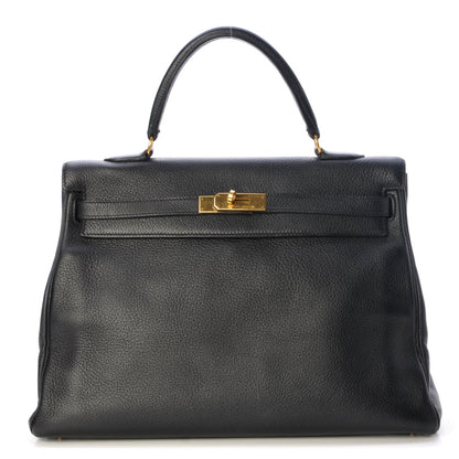 Hermes Ardennes Kelly Retourne 35 Black 1 of 29