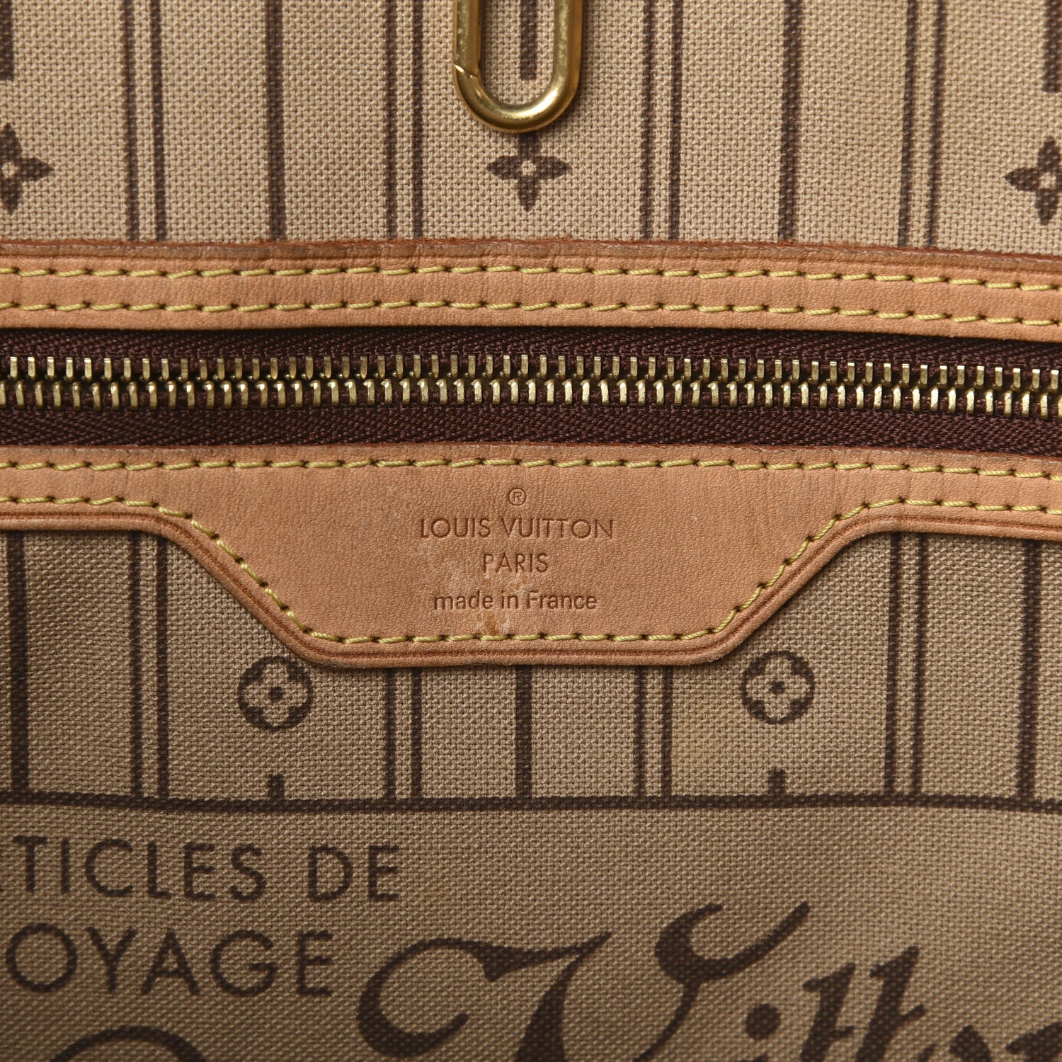 Louis Vuitton Monogram Neverfull MM 8 of 14
