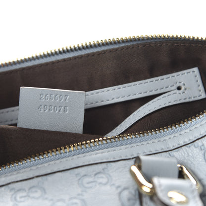 Gucci Guccissima Medium Joy Boston Light Blue 9 of 10