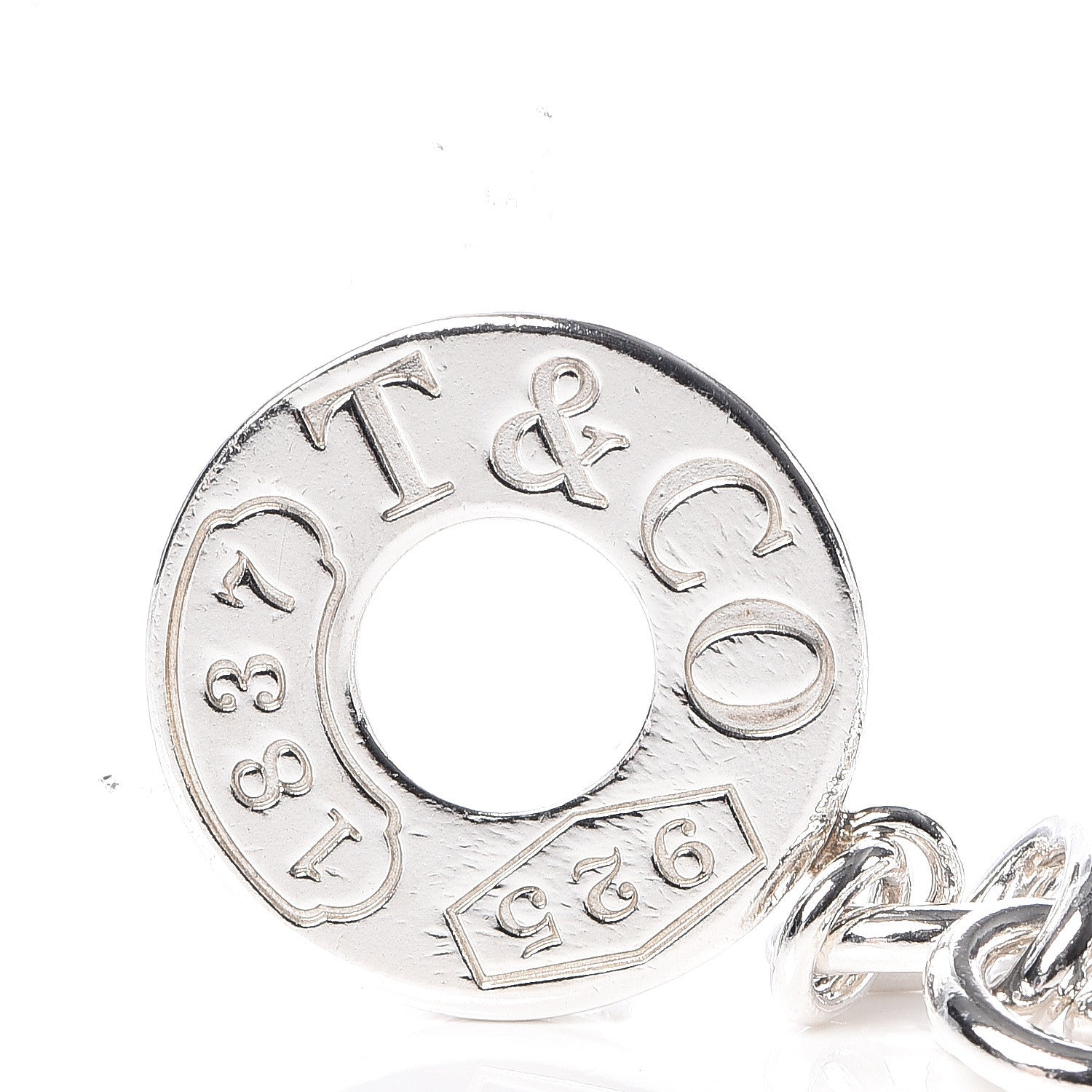 Tiffany Sterling Silver Notes Heart Tag Toggle Bracelet 6 of 6