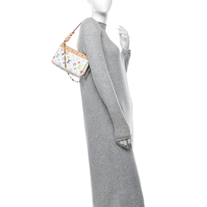 Louis Vuitton LV X TM Monogram Multicolor Pochette Accessories White 2 of 9