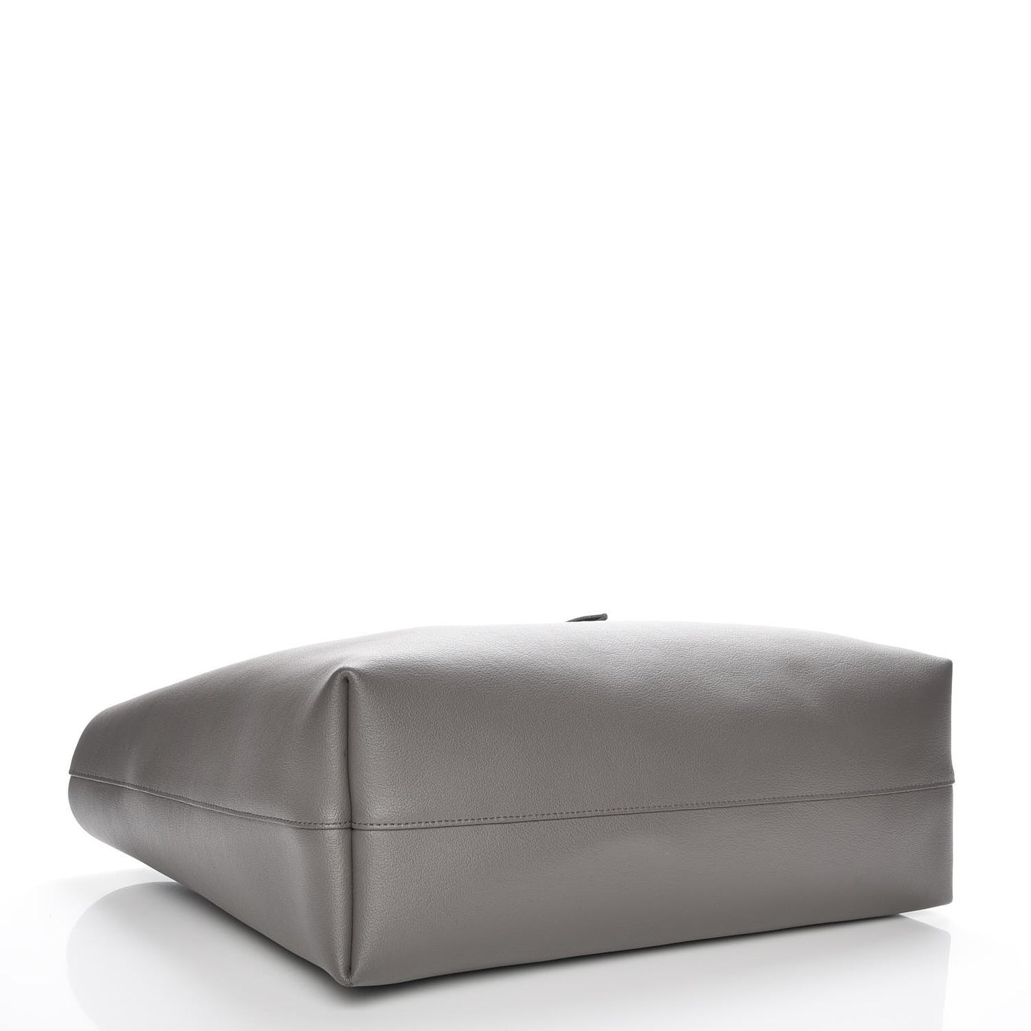 Calfskin Large Shopping Tote Earth