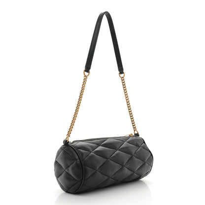 Saint Laurent Lambskin Monogram Mini Sade Tube Bag Black 3 of 12