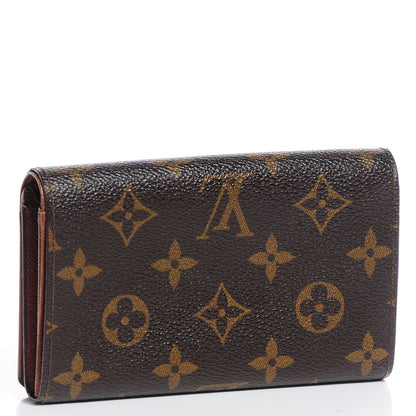 Louis Vuitton Monogram Porte-Monnaie Billets Tresor Wallet 3 of 8